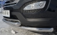 Hyundai Santa Fe 2012- Защита переднего бампера  d63 ( секции) / d63 (дуга)  HSFZ-001216